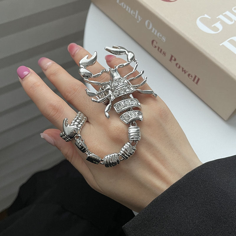 Anillos De Metal De Cadena De Escorpión al por mayor